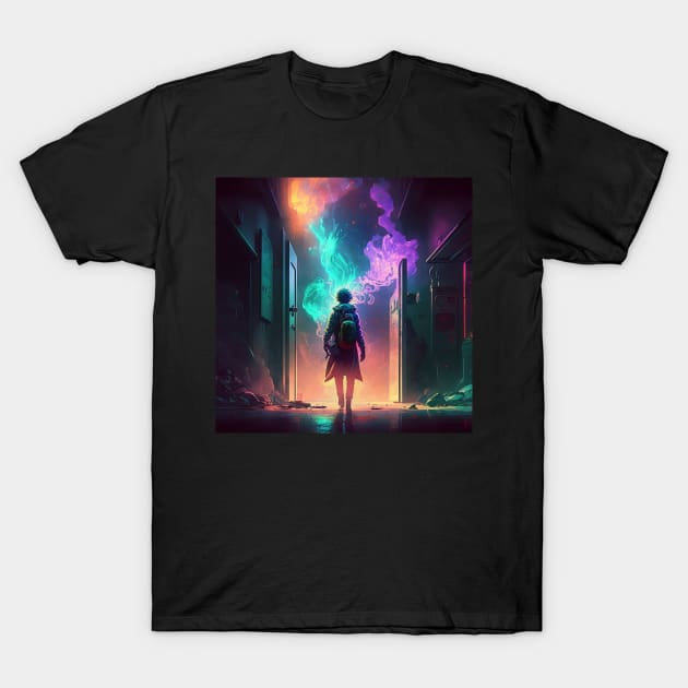 Entering the Upside Down T-Shirt by The Old Nerd Shop